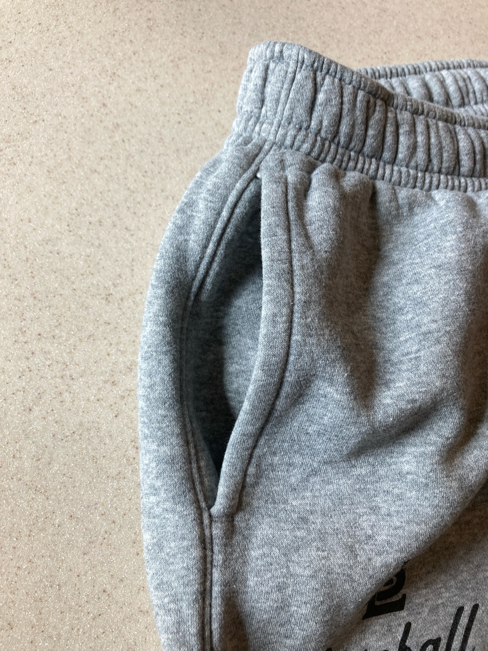 Nike Gray Baseball Logo Sweat Joggers Men Size Large - Picture 8 of 14